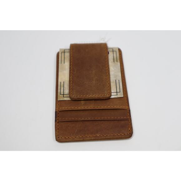 The Craft Lodge Light Brown Leather Card Holder - Picture 1 of 3